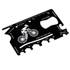 Karta przeżycia na rower w skórzanym etui Rex London Le Bicycle