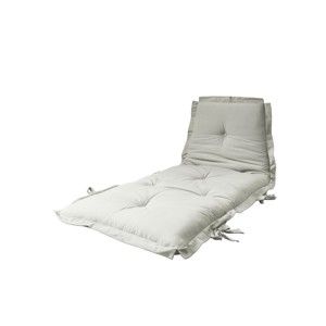 Wielofunkcyjny beżowy futon Karup Design Sit & Sleep Natural, 80x200 cm