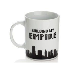 Kubek porcelanowy Sabichi Building My Empire, 325 ml
