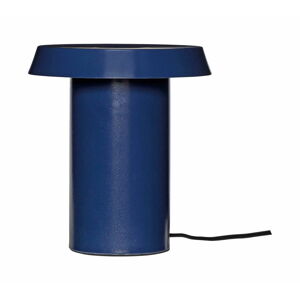 Niebieska metalowa lampa stołowa Keen - Hübsch