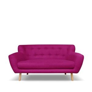 Fuksjowa sofa Cosmopolitan design London, 162 cm
