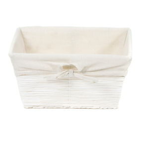 Biały koszyk papierowy Compactor Kimo Paper Basket, 26x14 cm