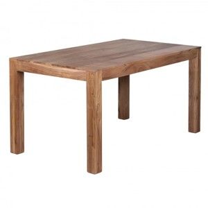 Stół z litego drewna akacji Skyport Alison, 160x80 cm