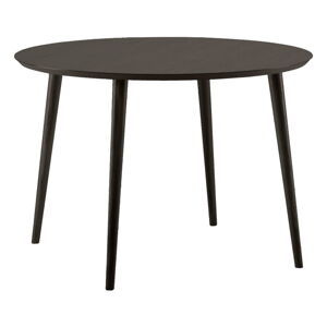 Okrągły stół z blatem w dekorze dębu ø 100 cm Cloyd – Woodman