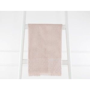 Beżowy ręcznik bawełniany Madame Coco, 50x80 cm