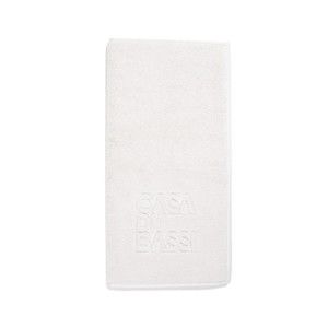 Biały dywanik łazienkowy z bawełny Casa Di Bassi, 50x70 cm