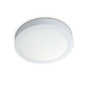 Biała lampa sufitowa LED Kobi Sigaro, ⌀ 22,5 cm