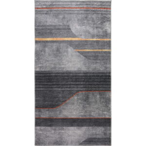 Szary dywan odpowiedni do prania 120x160 cm – Vitaus