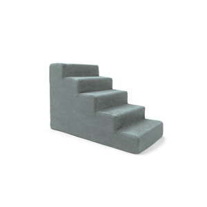 Niebieskoszare schodki dla psa/kota Marendog Stairs, 40x75x50 cm