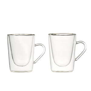Zestaw 2 szklanek z podwójną ścianką Bredemeijer Coffee&Tea, 295 ml