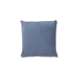 Niebieska bawełniana poszewka na poduszkę Casa Di Bassi Softtouch, 80x80 cm