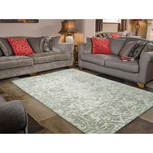 Szary ręcznie tkany dywan Flair Rugs Dorchester, 200x290 cm