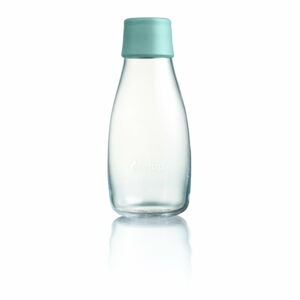 Turkusowa szklana butelka ReTap z dożywotnią gwarancją, 300 ml
