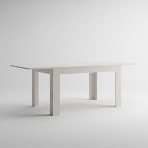 Stół rozkładany w kolorze białej sosny MobiliFiver Easy, dł. 140-220 cm