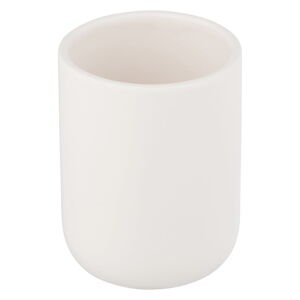 Biały ceramiczny kubek na szczoteczki do zębów Olinda – Allstar