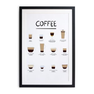 Obraz w ramie Really Nice Things Coffee, 30x40 cm
