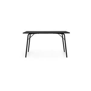 Antracytowy stół Tenzo Daxx, 80x140 cm