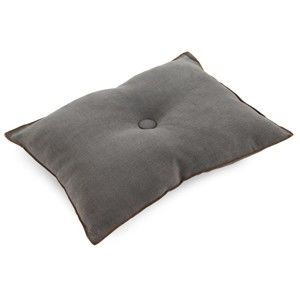 Ciemnoszara poduszka z wypełnieniem Geese Oslo, 45x60 cm