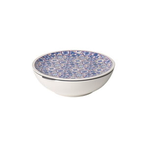 Niebiesko-biały porcelanowy pojemnik na żywność Villeroy & Boch Like To Go, ø 21 cm