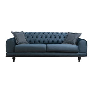 Niebieska rozkładana sofa 220 cm Arredo – Balcab Home