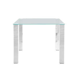 Stół do jadalni ze szklanym blatem Actona Kante, 90x75 cm