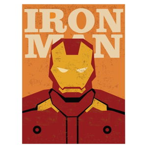 Plakat Blue-Shaker Super Heroes Iron Man, 30x40 cm