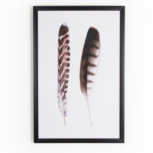 Obraz Graham & Brown Feather Couple, 40x60 cm