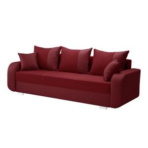 Czerwona sofa 3-osobowa INTERIEUR DE FAMILLE PARIS Destin