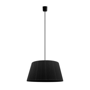 Czarna lampa wisząca Sotto Luce KAMI, Ø 45 cm