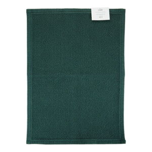 Zielony bawełniany dywanik łazienkowy Bahne & CO, 70x50 cm