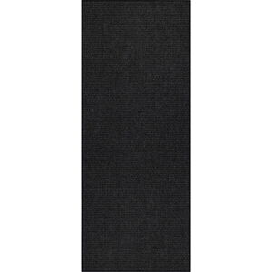Czarny dywan chodnikowy 250x80 cm Bello™ - Narma