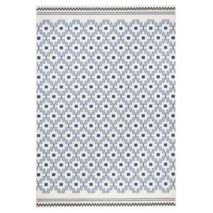Niebiesko-biały dywan Hanse Home Cubic, 140x200 cm