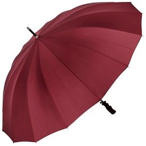 Ciemnoczerwony parasol Von Lilienfeld Cleo XXL, ø 120 cm