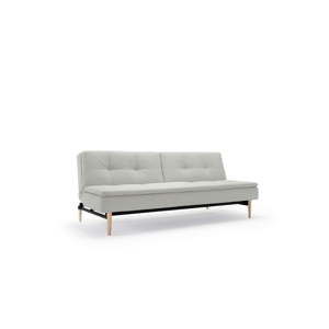 Kremowa rozkładana sofa Innovation Dublexo Mixed Dance Natural, 92x210 cm