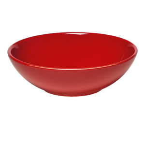 Czerwona ceramiczna misa do sałatek Emile Henry, ⌀ 28 cm