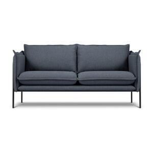 Ciemnoniebieska sofa Interieurs 86 Andrea, 145 cm