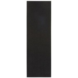 Czarny chodnik BT Carpet Sisal, 80x500 cm