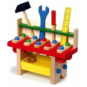 Drewniany zestaw narzędzi dla dzieci Legler Professional