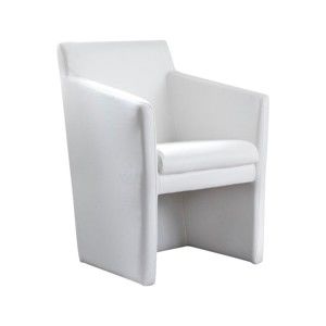 Biały fotel Design Twist Taza