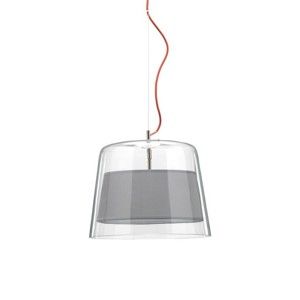 Szara lampa wisząca Design Twist Kalmar