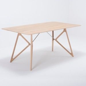 Stół z litego drewna dębowego Gazzda Tink, 160x90 cm