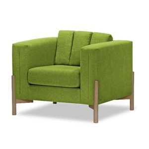 Zielony fotel Miljä Haki
