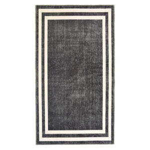 Biały/szary dywan odpowiedni do prania 80x50 cm - Vitaus