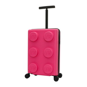 Fioletowa dziecięca walizka na kółkach LEGO® Signature 20
