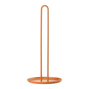 Pomarańczowy metalowy stojak na ręczniki kuchenne ø 14,5 cm Singles – Zone