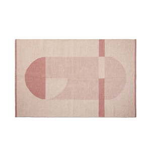 Różowy dywan dziecięcy Flexa Room, 120x180 cm