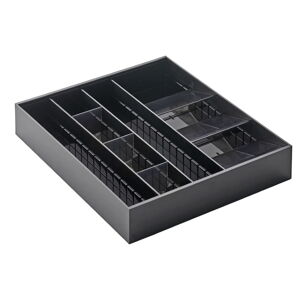 Czarny plastikowy kredens na szuflady 47,5 x 35 cm - YAMAZAKI
