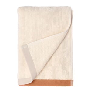 Brązowy/beżowy bawełniany ręcznik 50x100 cm Contrast – Södahl
