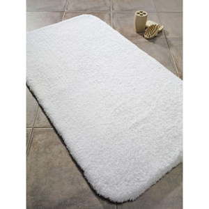 Biały dywanik łazienkowy Confetti Bathmats Organic 1600, 60x100 cm