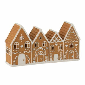 Świąteczna dekoracja świetlna J-Line Gingerbread House